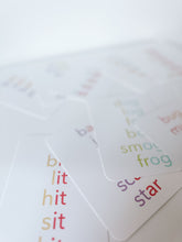 Load image into Gallery viewer, Rhyming Words Flash Cards