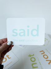 Load image into Gallery viewer, 25 Sight Words Flash Cards
