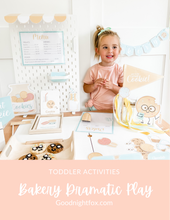 Load image into Gallery viewer, Bakery Printable Dramatic Play Kit