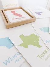 Load image into Gallery viewer, 50 States Flash Cards