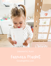 Load image into Gallery viewer, Farmer's Market Printable Dramatic Play
