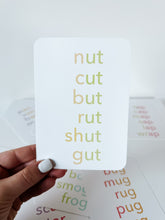 Load image into Gallery viewer, Rhyming Words Flash Cards