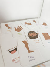 Load image into Gallery viewer, Body Parts Flashcards