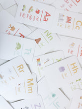 Load image into Gallery viewer, Letter Sounds Phonics Flashcards