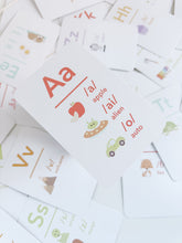 Load image into Gallery viewer, Letter Sounds Phonics Flashcards