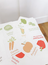 Load image into Gallery viewer, Vegetable Flashcards