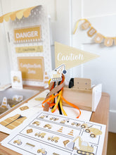 Load image into Gallery viewer, Construction Printable Dramatic Play Kit