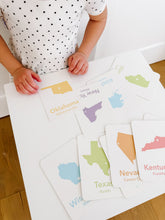 Load image into Gallery viewer, 50 States Flash Cards