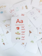 Load image into Gallery viewer, Letter Sounds Phonics Flashcards