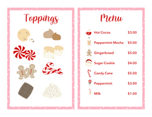 Load image into Gallery viewer, Pink & Red Hot Cocoa Dramatic Play Printables