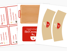 Load image into Gallery viewer, Red & White Hot Cocoa Dramatic Play Printables
