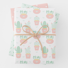 Load image into Gallery viewer, Young Wild & Three Cactus Birthday Theme