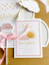 Load image into Gallery viewer, My Little Sunshine Pink & Yellow Birthday Birthday Theme