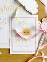 Load image into Gallery viewer, My Little Sunshine Pink & Yellow Birthday Birthday Theme