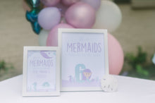 Load image into Gallery viewer, Mermaid Birthday Theme Party Decoration Kit