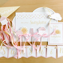Load image into Gallery viewer, My Little Sunshine Pink & Yellow Birthday Birthday Theme