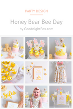 Load image into Gallery viewer, Sweet As Can Bee Bumble Bee Half Birthday Birthday Theme