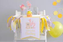Load image into Gallery viewer, Sweet As Can Bee Bumble Bee Half Birthday Birthday Theme