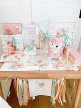 Load image into Gallery viewer, Boho Fox Tribal Young Wild Three Birthday Theme