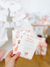 Load image into Gallery viewer, Boho Fox Tribal Young Wild Three Birthday Theme