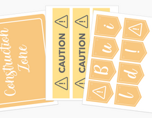 Load image into Gallery viewer, Construction Printable Dramatic Play Kit