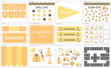 Load image into Gallery viewer, Construction Printable Dramatic Play Kit