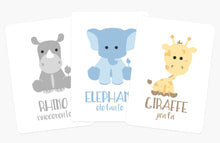 Load image into Gallery viewer, Safari Animal Flashcards