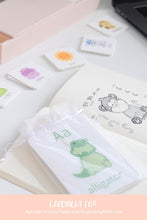 Load image into Gallery viewer, Animal Alphabet Flashcards – A to Z Learning Cards for Toddlers and Preschoolers