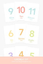 Load image into Gallery viewer, Counting Flashcards, Numbers 1 to 20