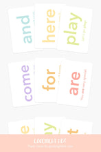 Load image into Gallery viewer, 25 Sight Words Flash Cards