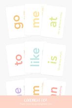 Load image into Gallery viewer, 25 Sight Words Flash Cards