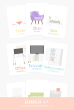 Load image into Gallery viewer, Household Flashcards