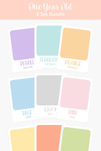 Load image into Gallery viewer, One Year Old Flash Card Bundle