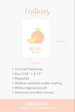Load image into Gallery viewer, Fruit Flashcards