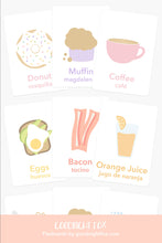 Load image into Gallery viewer, Breakfast Flashcards