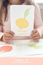 Load image into Gallery viewer, Vegetable Flashcards