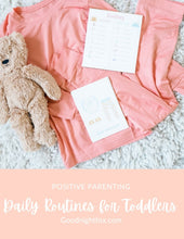 Load image into Gallery viewer, Routines Bundle: Checklist Notepad, Flashcard Sets for Morning Routine & Evening Routines