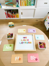 Load image into Gallery viewer, Magnetic Board + Letters + Cards Sensory Kit