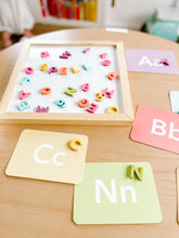 Load image into Gallery viewer, Magnetic Board + Letters + Cards Sensory Kit