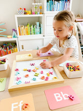 Load image into Gallery viewer, Magnetic Board + Letters + Cards Sensory Kit