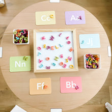 Load image into Gallery viewer, Magnetic Board + Letters + Cards Sensory Kit