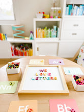 Load image into Gallery viewer, Magnetic Board + Letters + Cards Sensory Kit