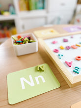 Load image into Gallery viewer, Magnetic Board + Letters + Cards Sensory Kit