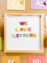 Load image into Gallery viewer, Magnetic Board + Letters + Cards Sensory Kit
