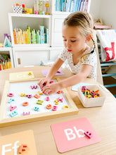 Load image into Gallery viewer, Magnetic Board + Letters + Cards Sensory Kit