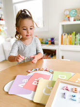 Load image into Gallery viewer, Magnetic Board + Letters + Cards Sensory Kit