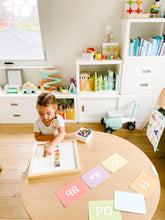 Load image into Gallery viewer, Magnetic Board + Letters + Cards Sensory Kit