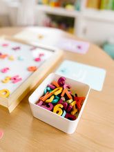 Load image into Gallery viewer, Magnetic Board + Letters + Cards Sensory Kit