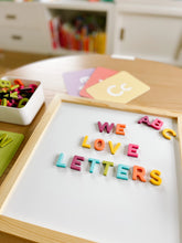 Load image into Gallery viewer, Magnetic Board + Letters + Cards Sensory Kit