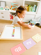 Load image into Gallery viewer, Magnetic Board + Letters + Cards Sensory Kit